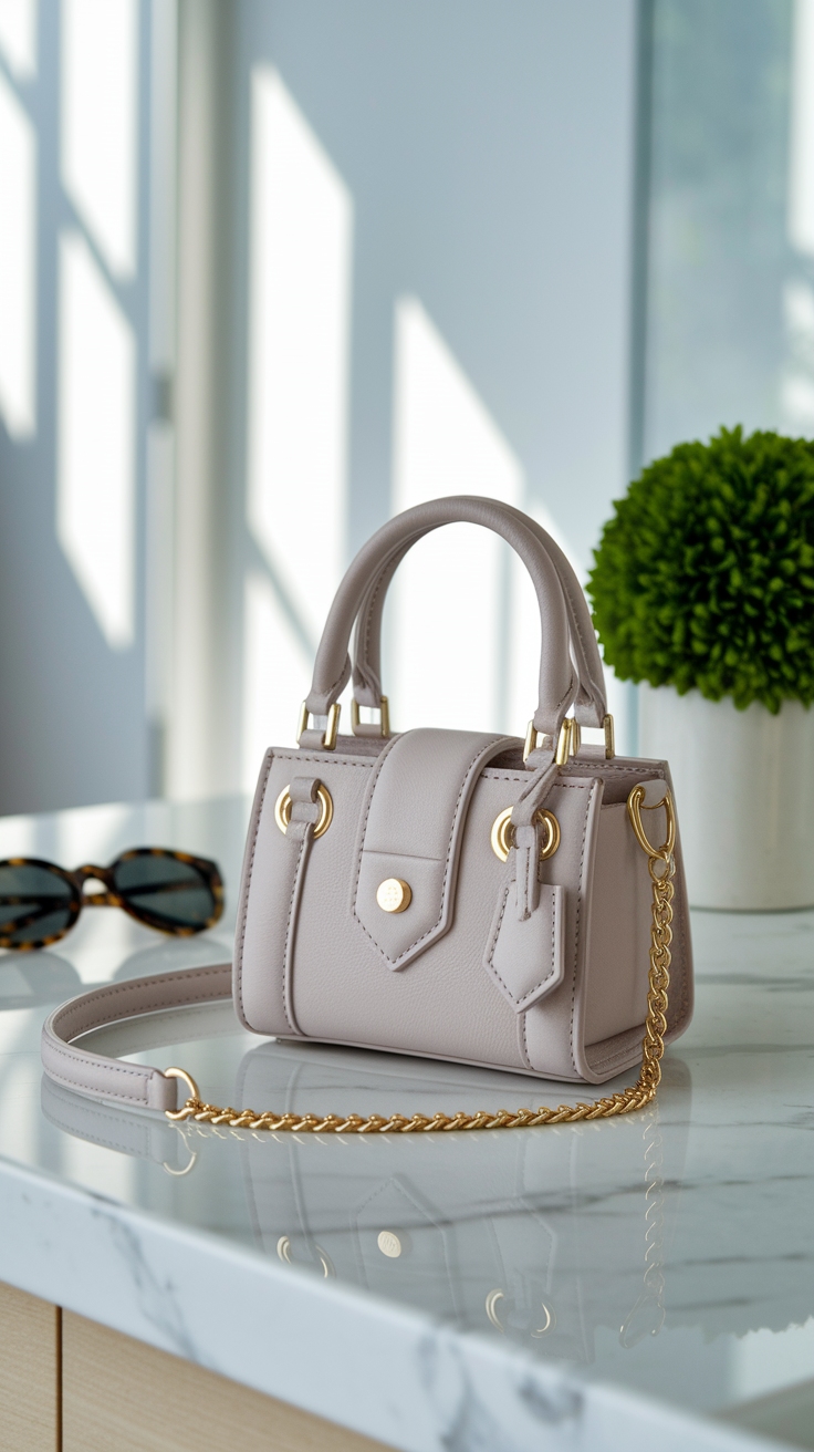 How to Style a Mini Shoulder Bag for Day and Night outfit idea