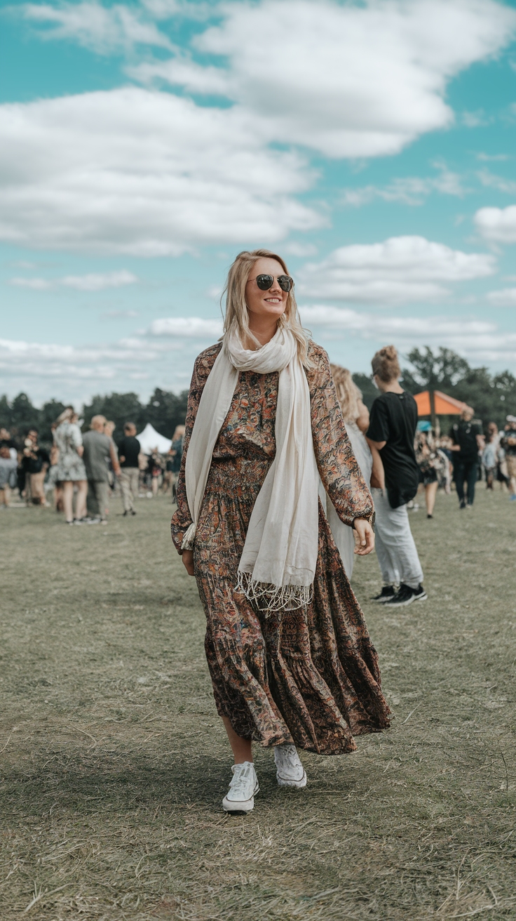 Stylish Modest Festival Outfits for Every Body Type outfit idea
