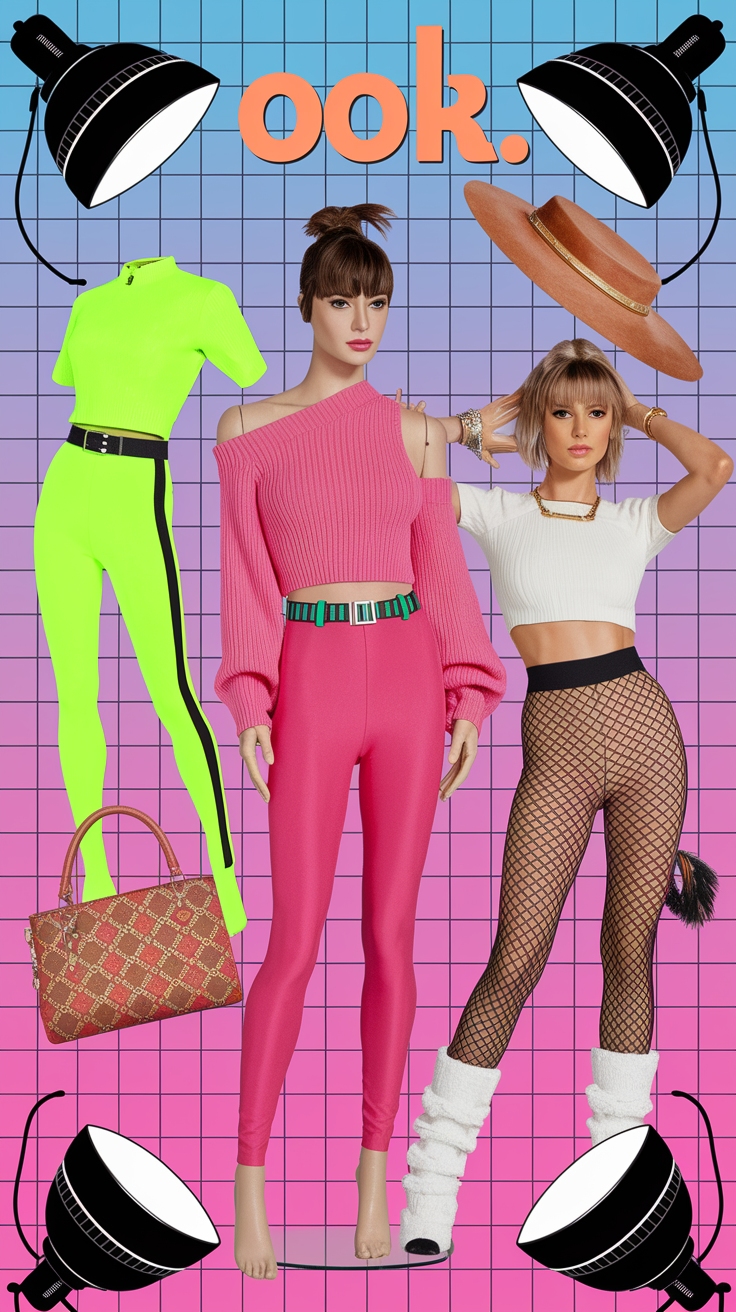 Outfit Ideas 80s Style Retro: Embrace Bold Fashion Statements outfit idea