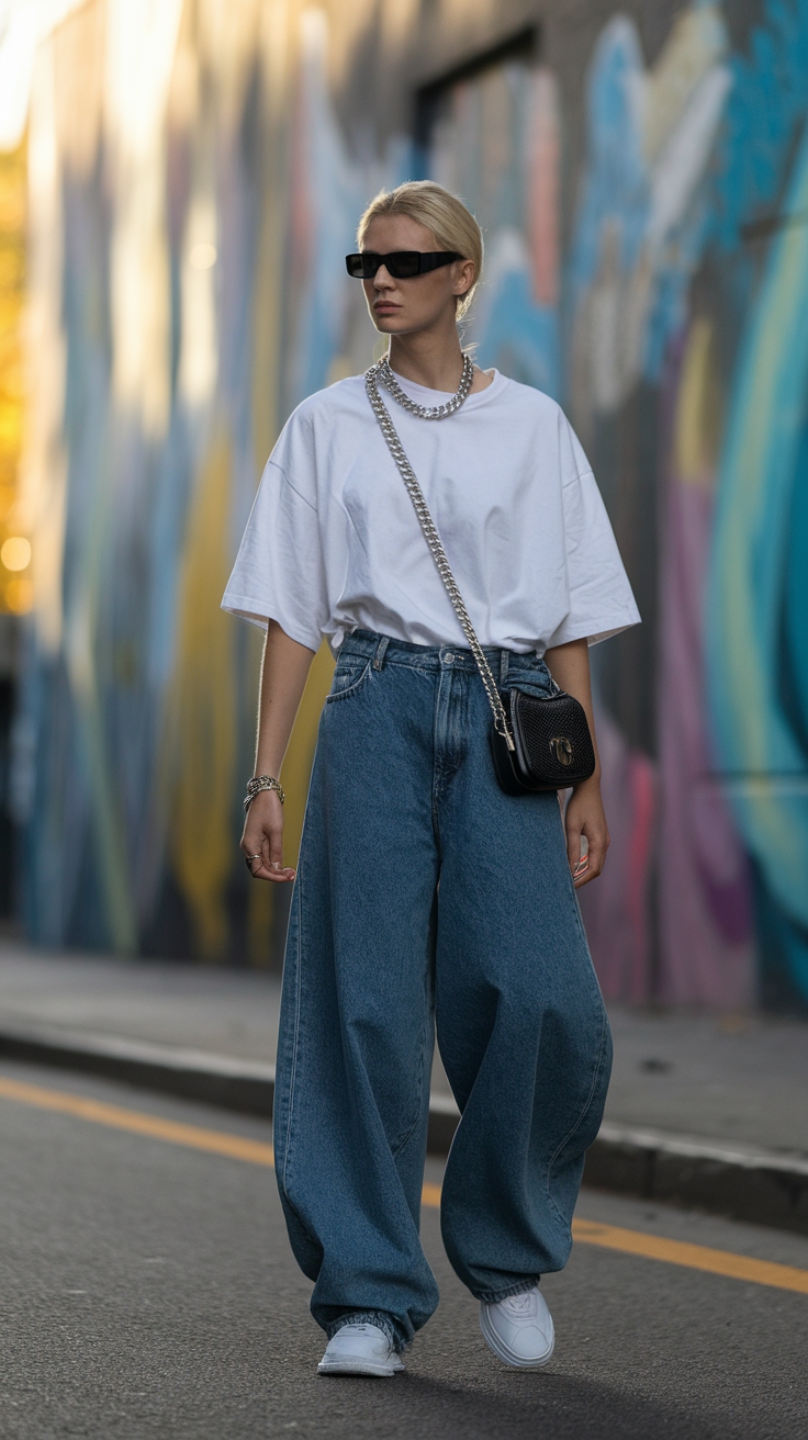 Unique Outfit Inspo Baggy Styles to Try This Year outfit idea
