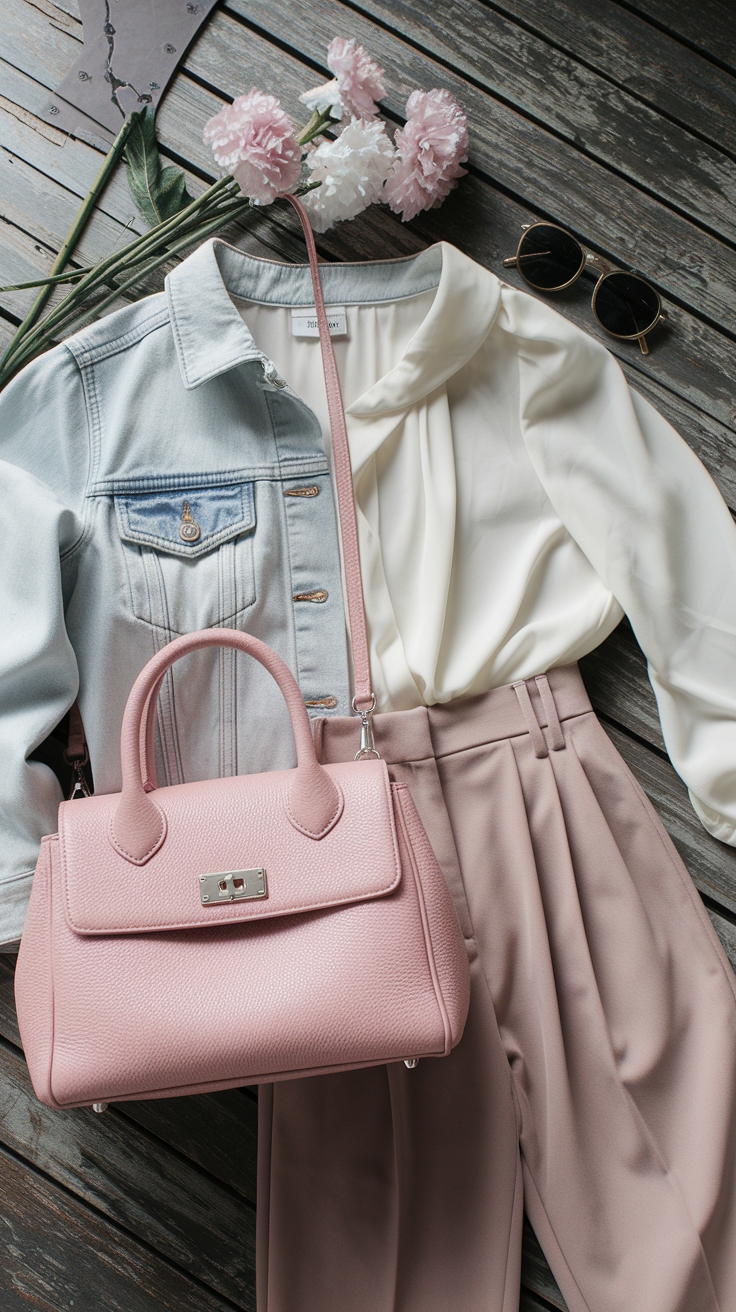Creative Pink Bag Outfit Ideas for Any Occasion outfit idea