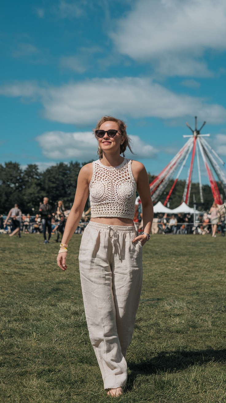Pitch Festival Outfits: Trendy Looks for the Festival Scene outfit idea