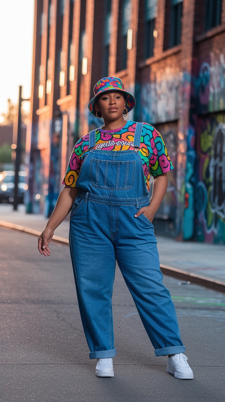 Plus Size 90s Fashion Outfits Hip Hop Style Inspiration outfit idea