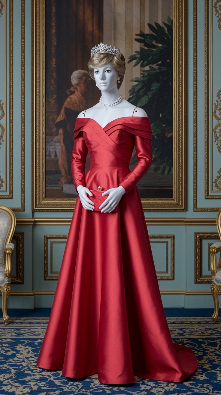 Princess Diana Red Dress: Iconic Fashion Inspiration outfit idea