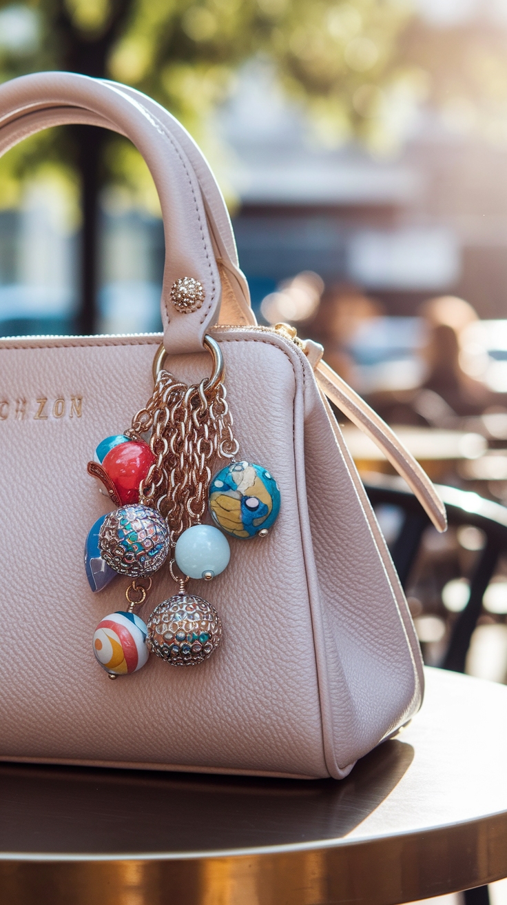 Fun Purse Charms to Elevate Your Look outfit idea