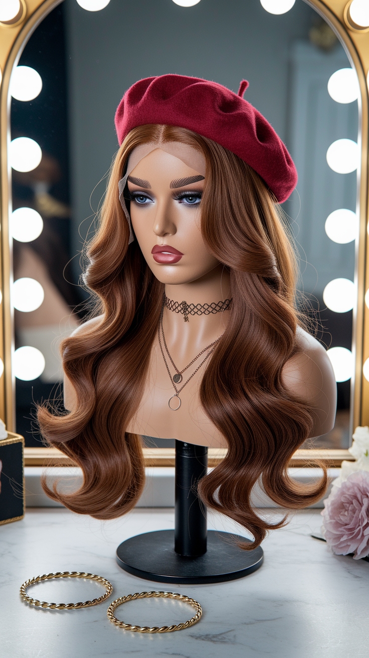 Choosing the Perfect Red Brown Wig for Your Look outfit idea