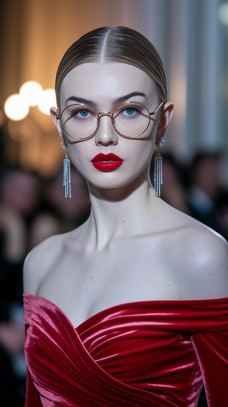 Make a Statement with Red Dress Red Lips outfit idea