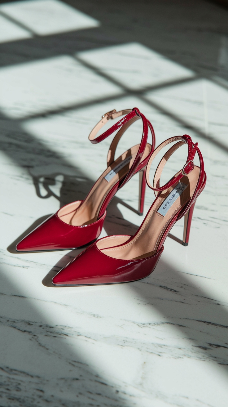 Chic and Comfortable Outfits with Red Heels outfit idea