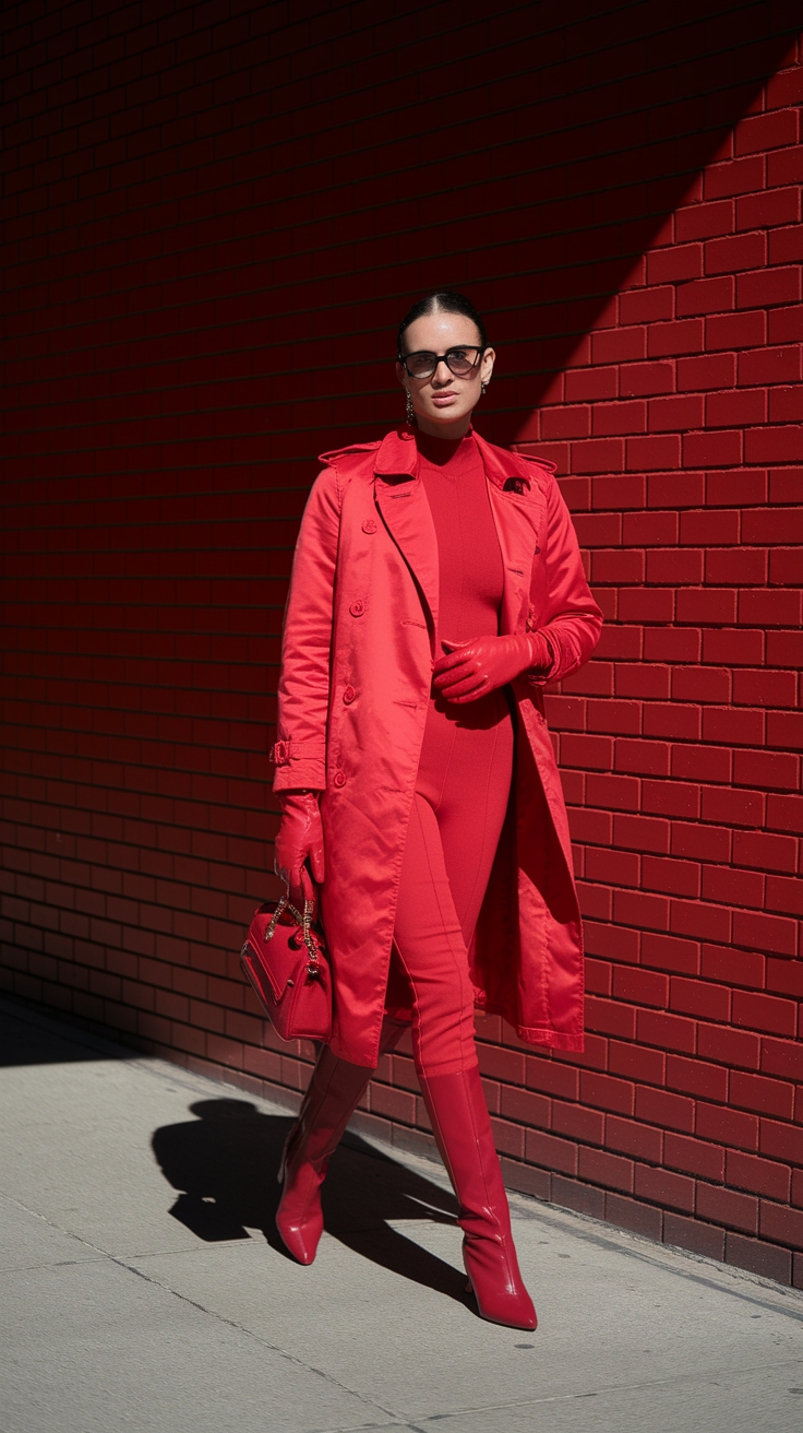 Creating the Ultimate Red on Red Outfit Look outfit idea