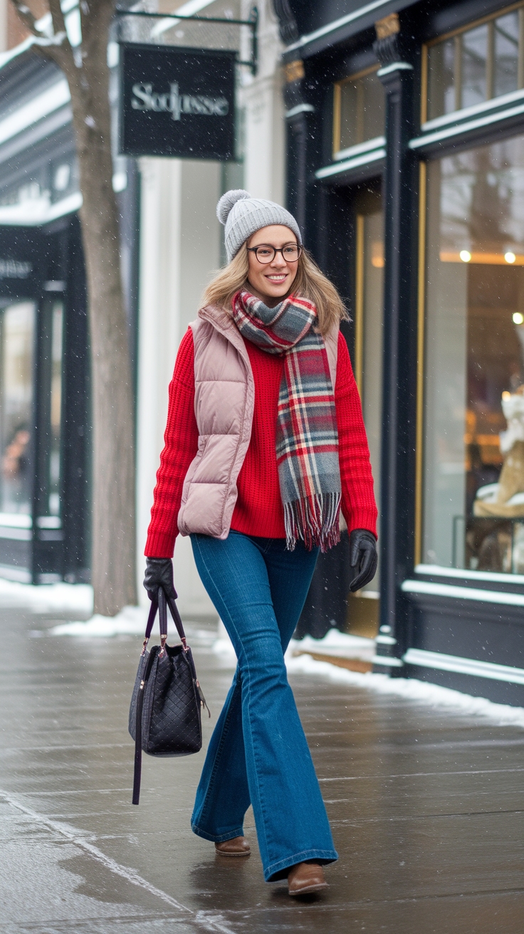 Chic Red Winter Outfits to Try This Season outfit idea