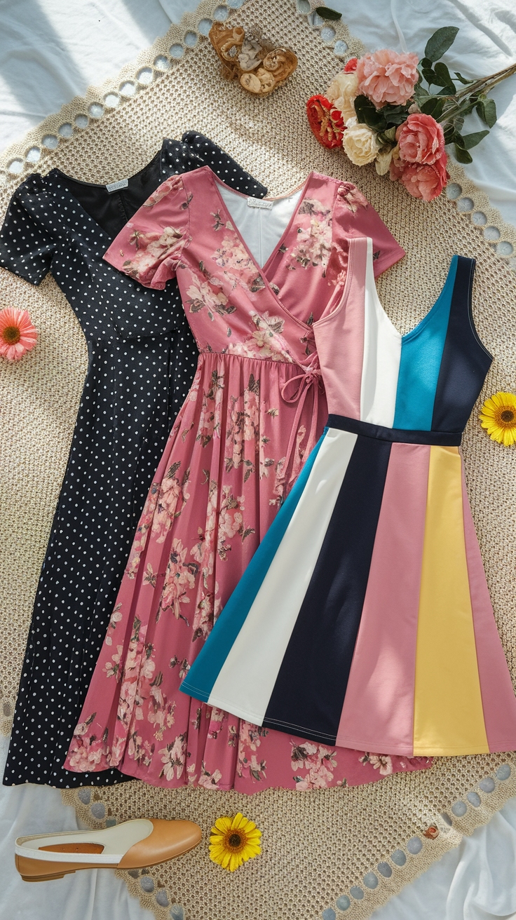 Capturing the Essence of Retro Dresses Aesthetic outfit idea