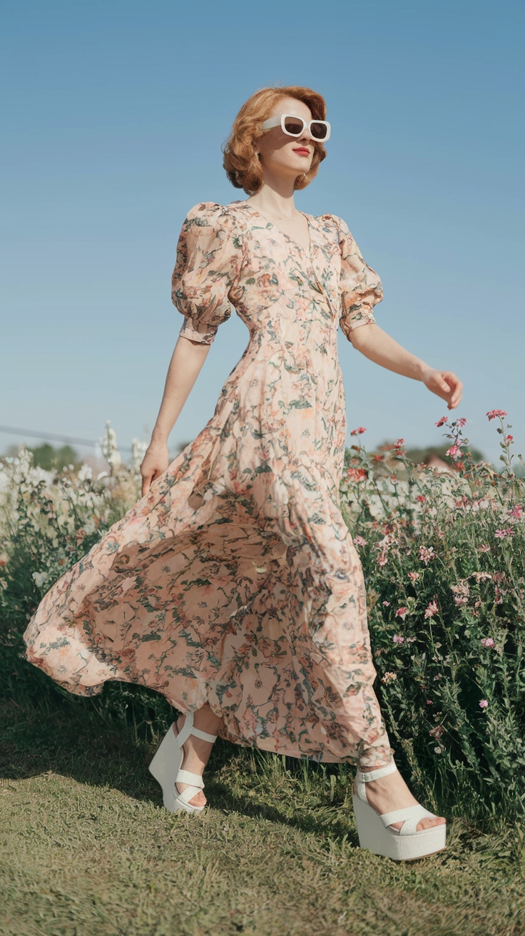 The Best Retro Floral Outfit Ideas for Every Occasion outfit idea