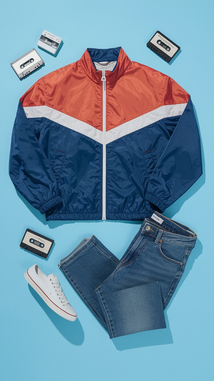Creating a Retro Jacket Outfit for Casual Days outfit idea