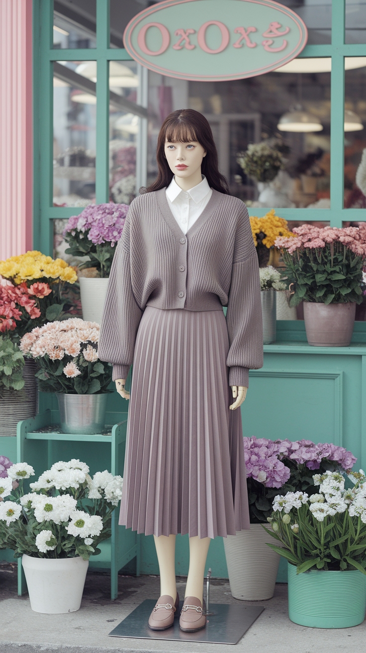 Creating the Perfect Retro Korean Outfit for You outfit idea