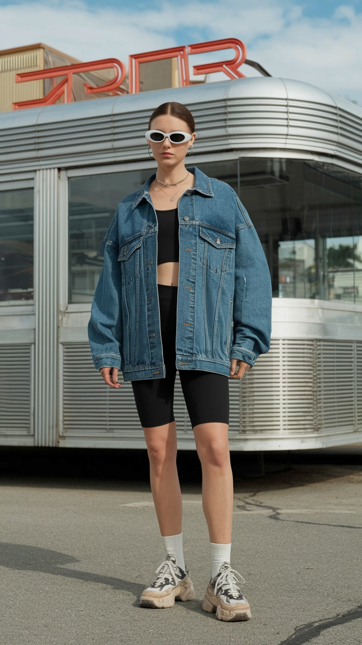 Creating a Retro Oversized Outfit for Comfort outfit idea