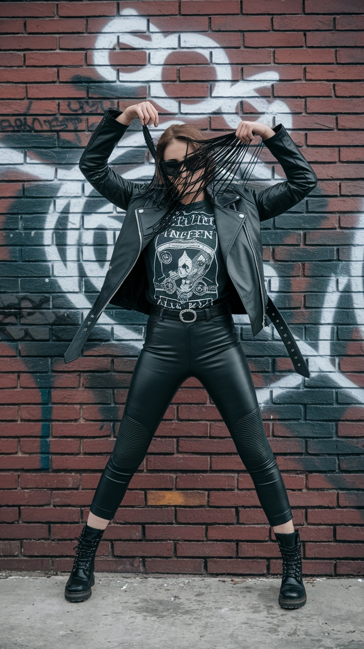 How to Pull Off a Rock Retro Outfit Effortlessly outfit idea