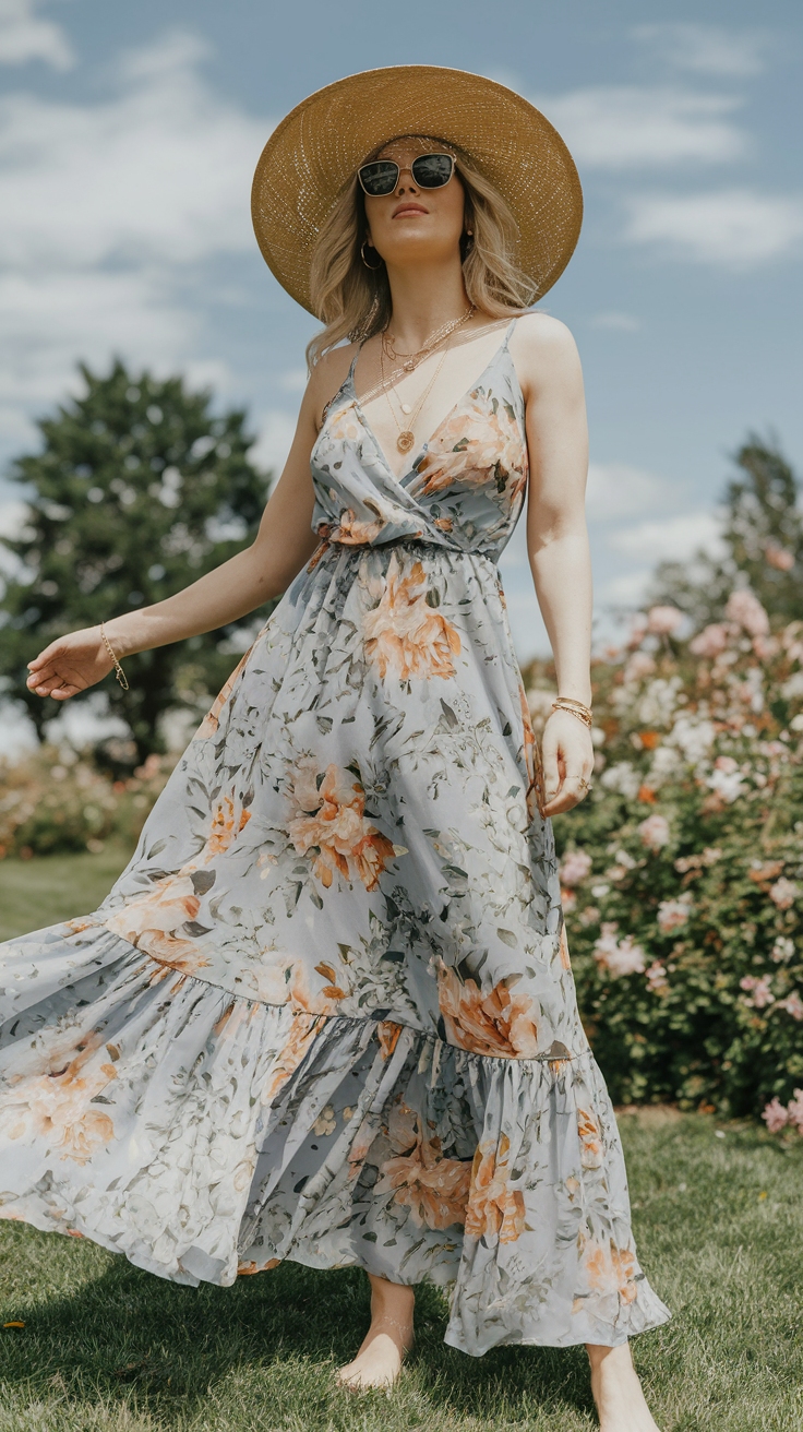 Fresh Spring Maxi Dress Outfit Trends to Embrace outfit idea
