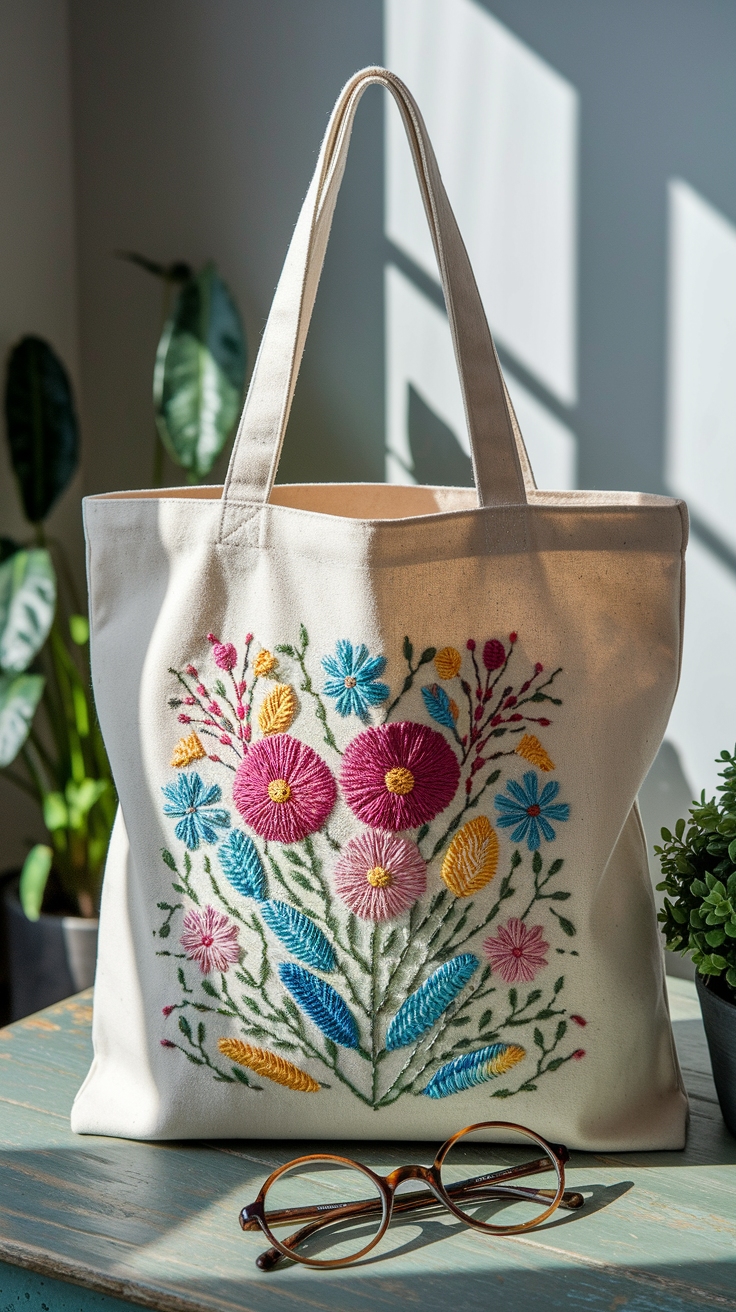 Unique Tote Bag Embroidery Design Ideas outfit idea