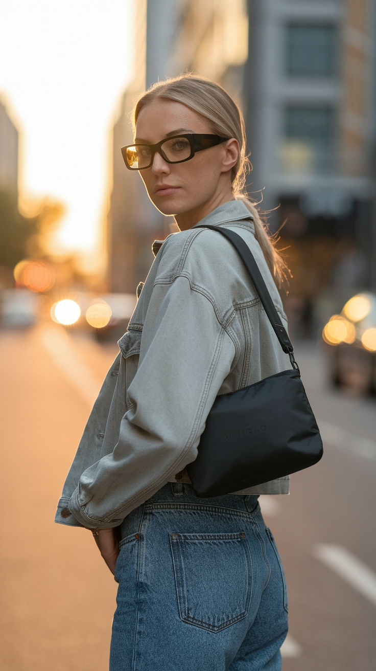 Why You Need a Uniqlo Mini Shoulder Bag in Your Collection outfit idea