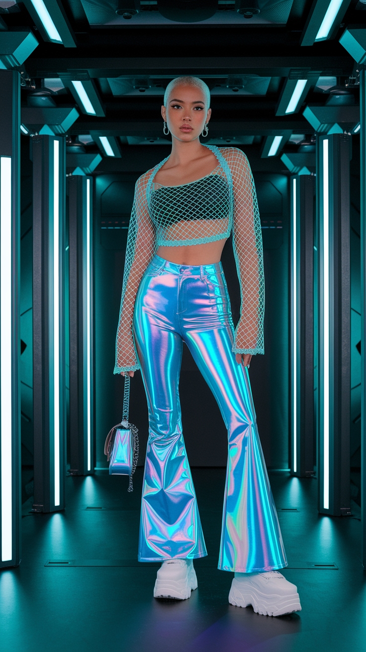 Embracing Y2K Futuristic Fashion for Modern Looks outfit idea