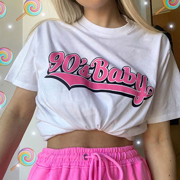 Style Core Aesthetics, New Style Trends - 90's Baby T-Shirt Style Core Aesthetics, New Style Trends - 90's Baby T-Shirt