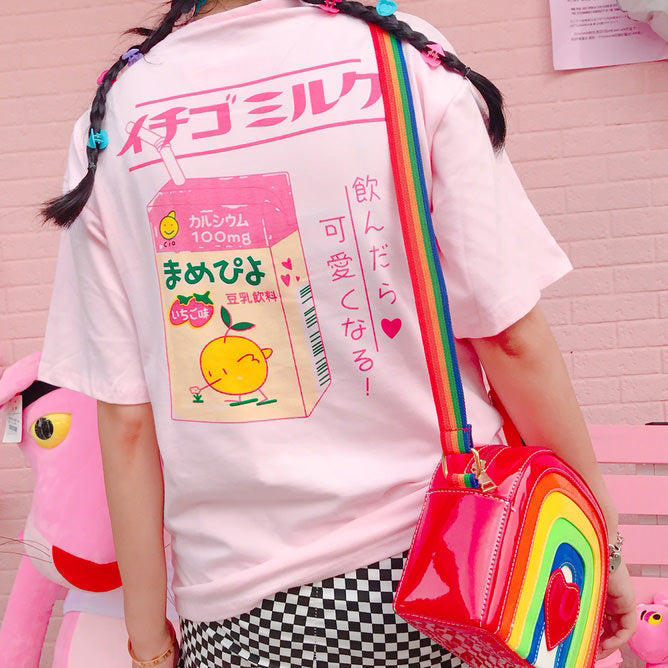 Style Core Aesthetics, New Style Trends - Aesthetic Milk T-Shirt Style Core Aesthetics, New Style Trends - Aesthetic Milk T-Shirt