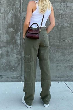 Style Core Aesthetics, New Style Trends - Aesthetic Vintage Baggy Cargo