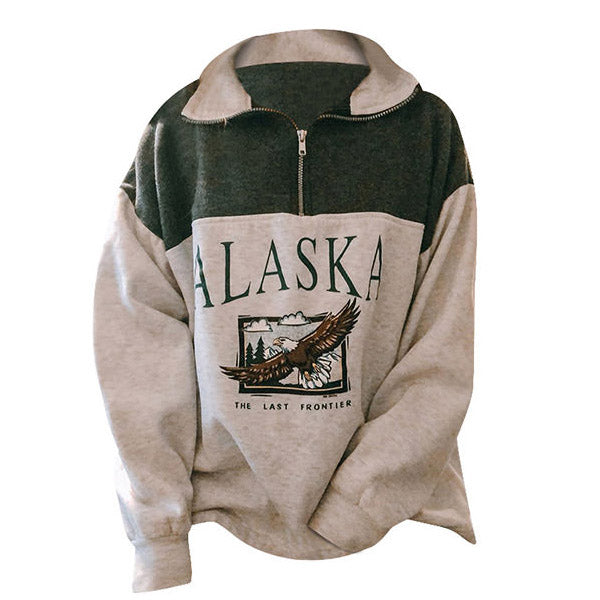 Style Core Aesthetics, New Style Trends - Alaska Zip Up Sweatshirt Style Core Aesthetics, New Style Trends - Alaska Zip Up Sweatshirt