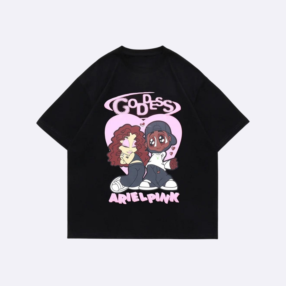 Style Core Aesthetics, New Style Trends - Ariel Pink Cute Couple Tee Style Core Aesthetics, New Style Trends - Ariel Pink Cute Couple Tee