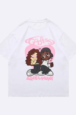 Style Core Aesthetics, New Style Trends - Ariel Pink Cute Couple Tee