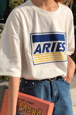 Style Core Aesthetics, New Style Trends - Aries T-Shirt