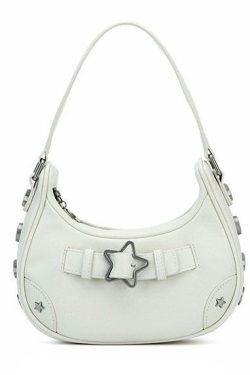 Style Core Aesthetics, New Style Trends - Astria | Sac à Épaule Étoile Y2K