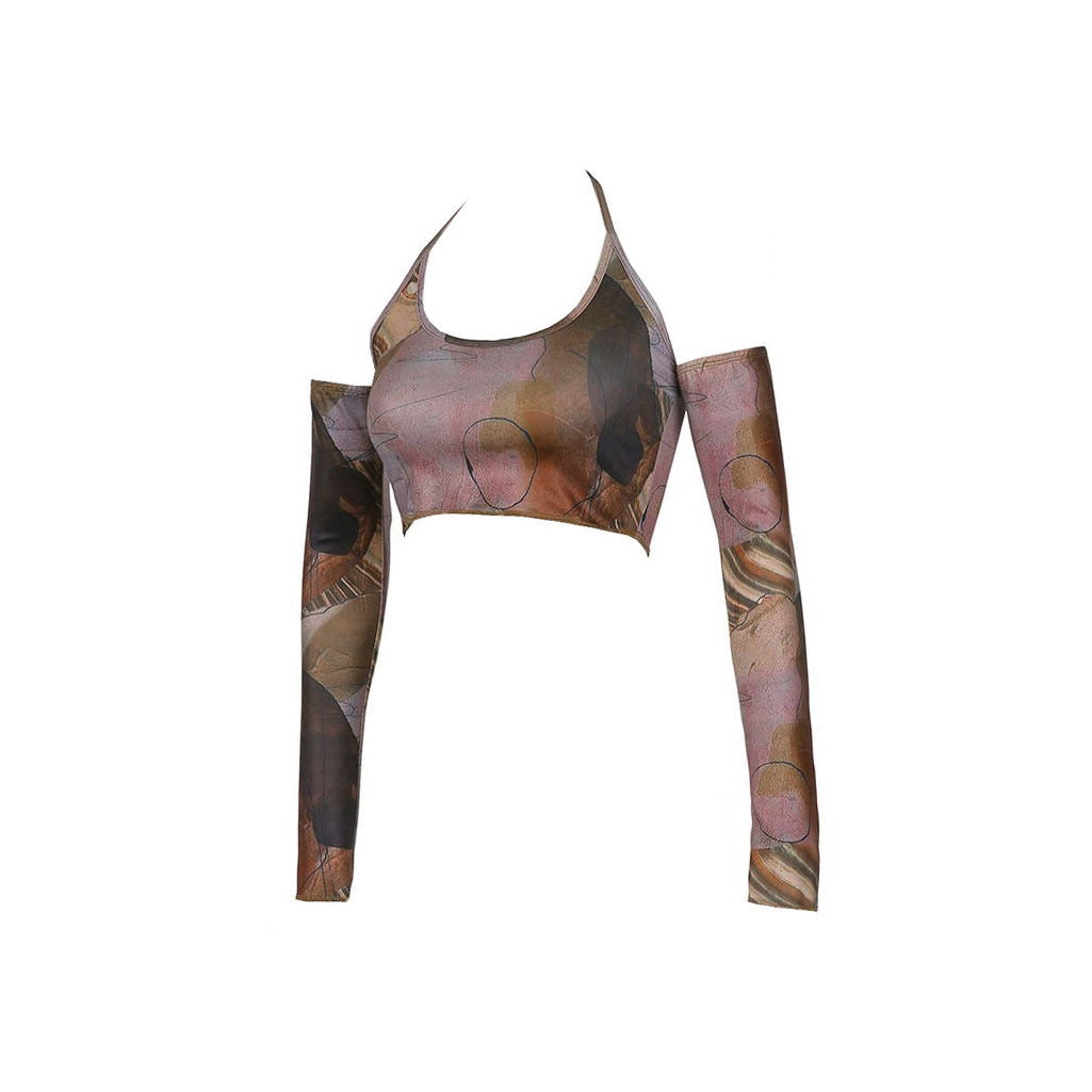 Style Core Aesthetics, New Style Trends - Back In Business Top & Gloves Set Style Core Aesthetics, New Style Trends - Back In Business Top & Gloves Set