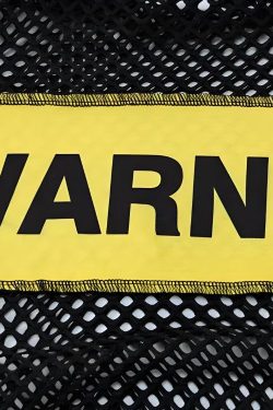 Style Core Aesthetics, New Style Trends - Baddie Warning Fishnet Mini Dress