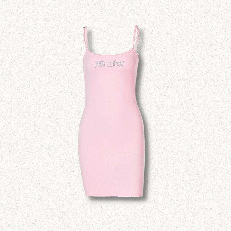 Style Core Aesthetics, New Style Trends - Barbie Baby Bodycon Mini Dress Style Core Aesthetics, New Style Trends - Barbie Baby Bodycon Mini Dress