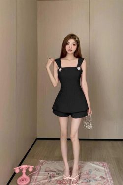 Style Core Aesthetics, New Style Trends - Barbie Top & Shorts Two Piece Set