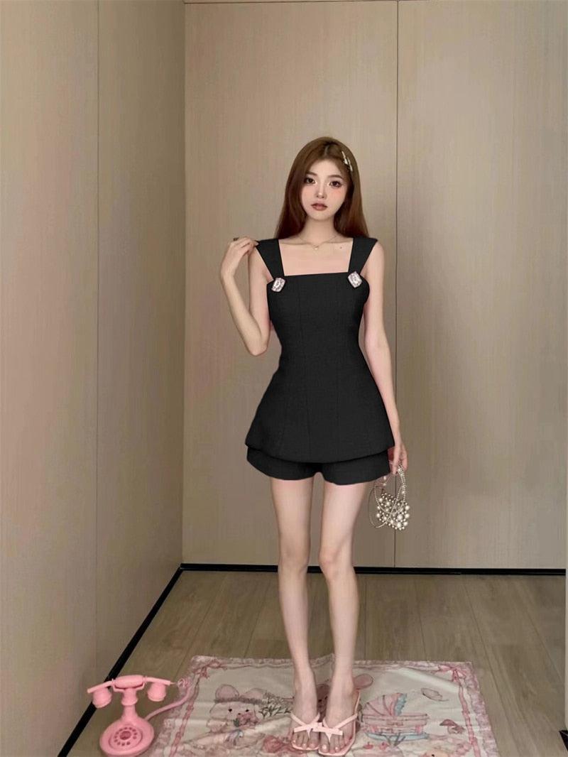 Style Core Aesthetics, New Style Trends - Barbie Top & Shorts Two Piece Set Style Core Aesthetics, New Style Trends - Barbie Top & Shorts Two Piece Set