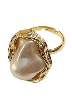 Style Core Aesthetics, New Style Trends - Baroque Aesthetic Pearl Ring