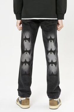 Style Core Aesthetics, New Style Trends - 'Bats' Jeans