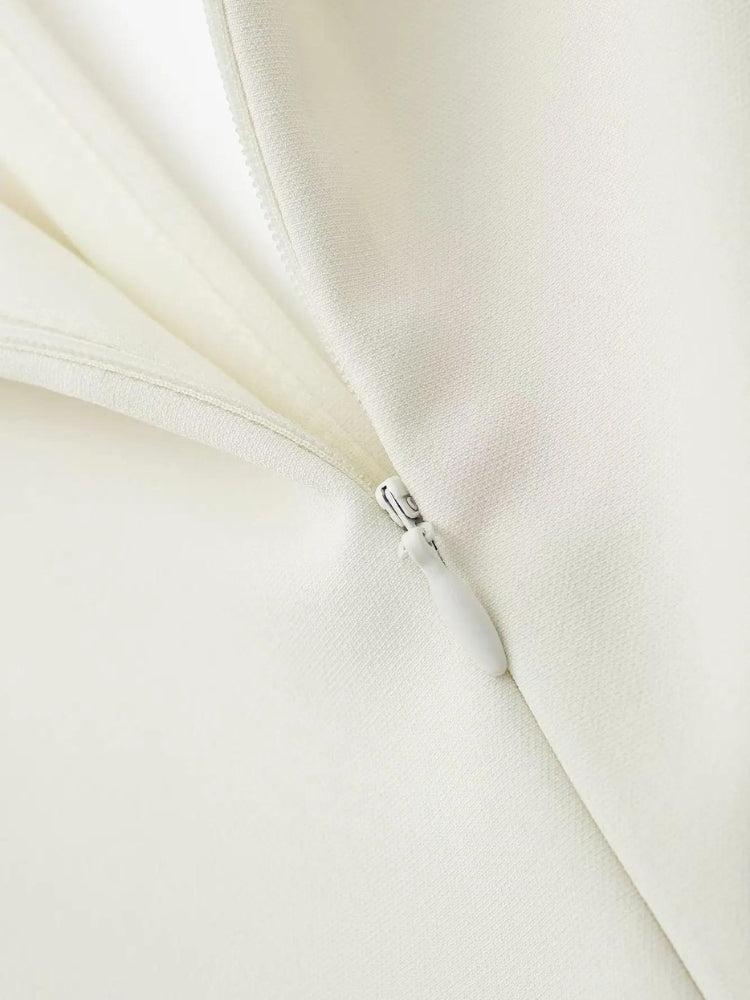 Style Core Aesthetics, New Style Trends - Belted Plunge Neck Mini Dress Style Core Aesthetics, New Style Trends - Belted Plunge Neck Mini Dress