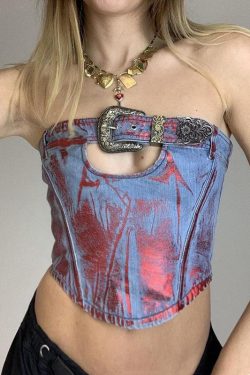 Style Core Aesthetics, New Style Trends - Belted Tube Top