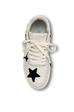Style Core Aesthetics, New Style Trends - 'Black Star' Shoes