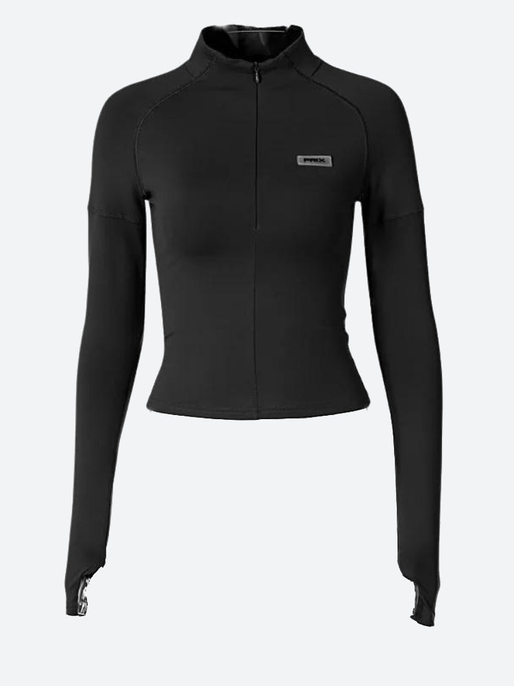 Style Core Aesthetics, New Style Trends - Bodycon Half Zip-Up Top Style Core Aesthetics, New Style Trends - Bodycon Half Zip-Up Top