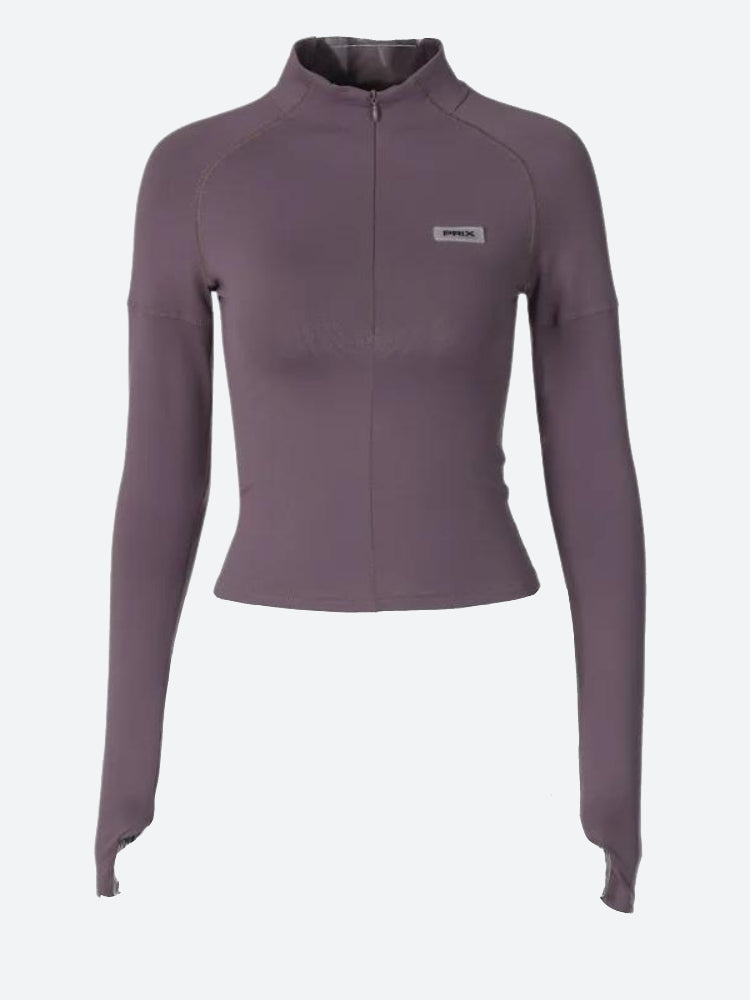 Style Core Aesthetics, New Style Trends - Bodycon Half Zip-Up Top Style Core Aesthetics, New Style Trends - Bodycon Half Zip-Up Top