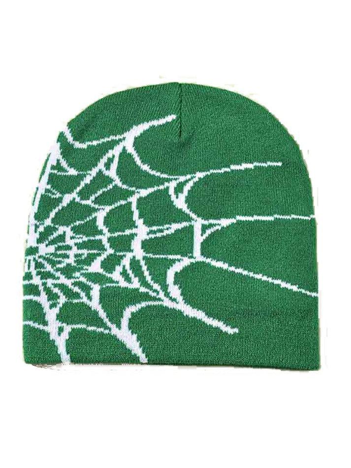 Style Core Aesthetics, New Style Trends - Bonnet à imprimé toile d'araignée Style Core Aesthetics, New Style Trends - Bonnet à imprimé toile d'araignée