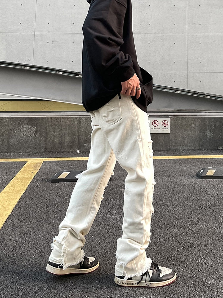 Style Core Aesthetics, New Style Trends - 'Broken' Jeans Style Core Aesthetics, New Style Trends - 'Broken' Jeans