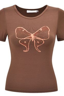 Style Core Aesthetics, New Style Trends - Butterfly Aesthetic Top