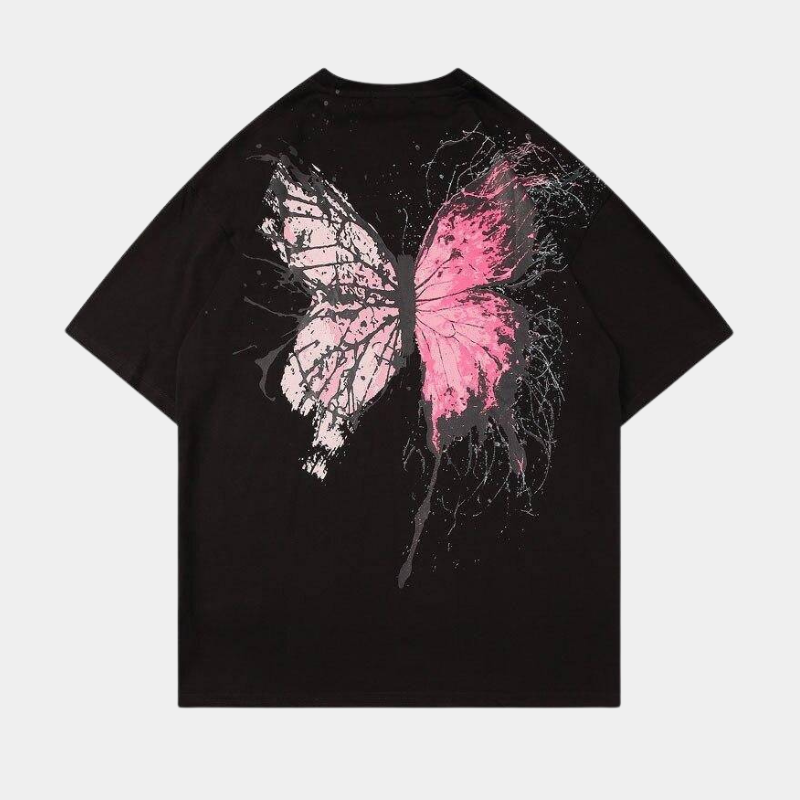 Style Core Aesthetics, New Style Trends - 'Butterfly death' T shirt Style Core Aesthetics, New Style Trends - 'Butterfly death' T shirt