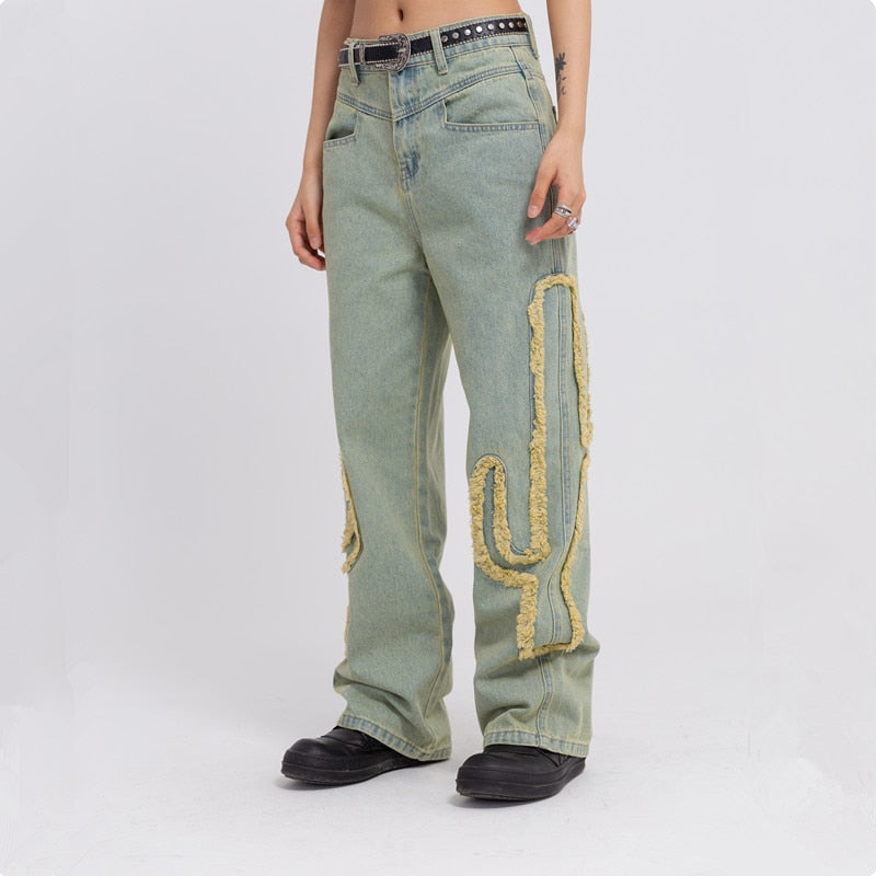 Style Core Aesthetics, New Style Trends - 'Cactus' Jeans Style Core Aesthetics, New Style Trends - 'Cactus' Jeans
