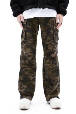 Style Core Aesthetics, New Style Trends - 'Camo' Jeans